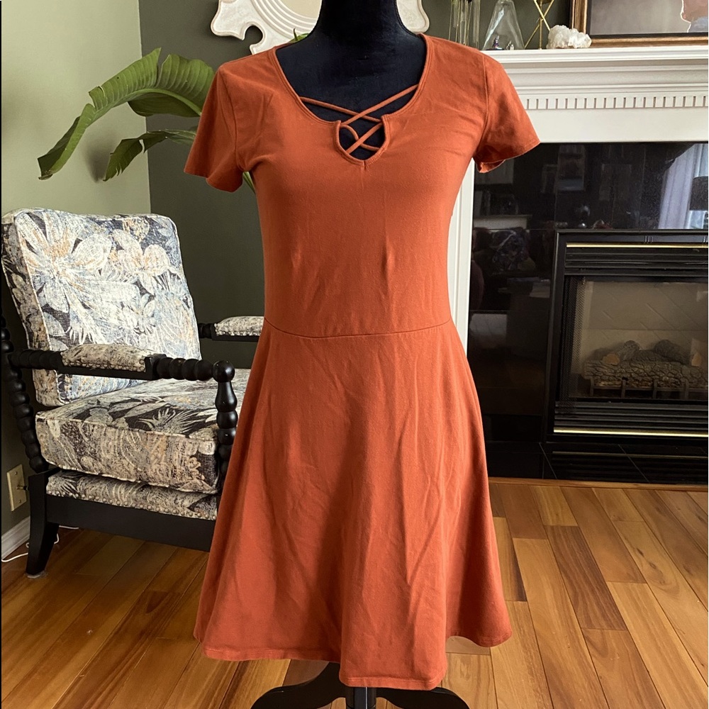 Hollister Dress- Orange